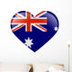 The Australian flag Wall Decal