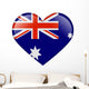 The Australian flag Wall Decal