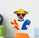 summer beach dog Wall Decal