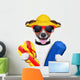 summer beach dog Wall Decal