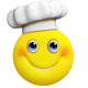 3D Cute Chef Wall Decal