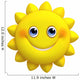 3d Cute Sun Wall Decal