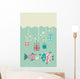Happy Fish Present Boxes Wall Decal