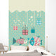 Happy Fish Present Boxes Wall Decal