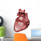 Anatomy of the Jhuman Heart Wall Decal