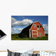 Red Barn Wall Mural