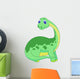 Cute Dinosaur Cartoon Wall Decal