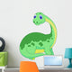 Cute dinosaur cartoon Wall Decal