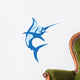 Marlin vector, swordfish illustration Wall Decal