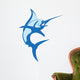 Marlin vector, swordfish illustration Wall Decal