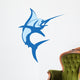 Marlin vector, swordfish illustration Wall Decal