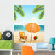 Beach with Parasol Chair