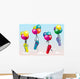 Thongs balloons Wall Mural