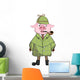 Pig Detective Sherlock Wall Decal