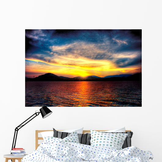Spectacular Sunset Wall Mural