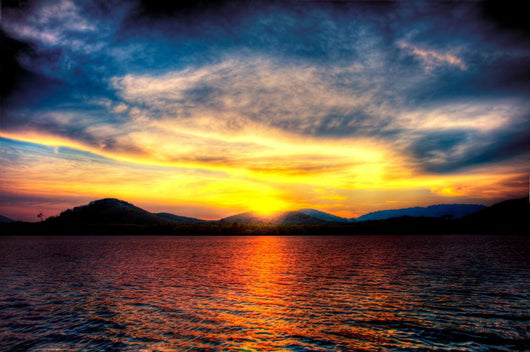 Spectacular Sunset Wall Mural