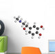 Adrenaline Neurotransmitter Molecule Wall Decal