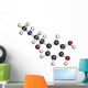Adrenaline Neurotransmitter Molecule Wall Decal