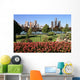 view of Detroit skyline from Windsor, Ontario Wall Mural