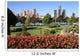 view of Detroit skyline from Windsor, Ontario Wall Mural