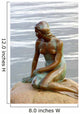 Lonely Mermaid Copenhagen Denmark Wall Mural