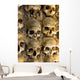Wall Full Skulls and