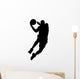 Basketball Player With Ball Wall Decal