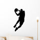 Basketball Player With Ball Wall Decal