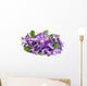 flower violet Wall Decal