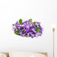 flower violet Wall Decal