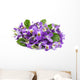 flower violet Wall Decal