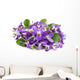 flower violet Wall Decal