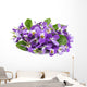 flower violet Wall Decal