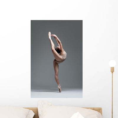 Dancer shown on a wall