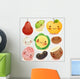 Kawaii Fruit Food Wall Decal
