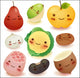 Kawaii Fruit Food Wall Decal