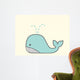 Cute Whale - Vector File EPS10 Wall Decal