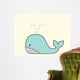 Cute Whale - Vector File EPS10 Wall Decal