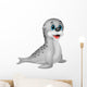 Baby Seal Cartoon Wall Decal