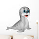 Baby Seal Cartoon Wall Decal