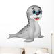 Baby Seal Cartoon Wall Decal