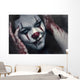 Crazy Clown Wall Decal