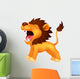 Lion Roaring Wall Decal