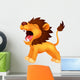 Lion Roaring Wall Decal