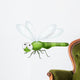 Dragonfly cartoon Wall Decal