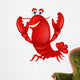Cute lobster cartoon Wall Decal