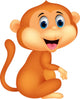 Cute Monkey Sitting