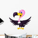 Cute Vulture Cartoon Wall Decal