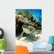 Resting Green Sea Turtle Wall Mural