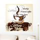 Coffee Shop Poster Grunge
